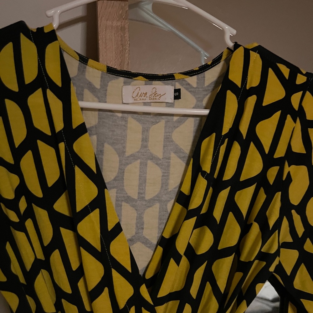 Ava sky wrap dress